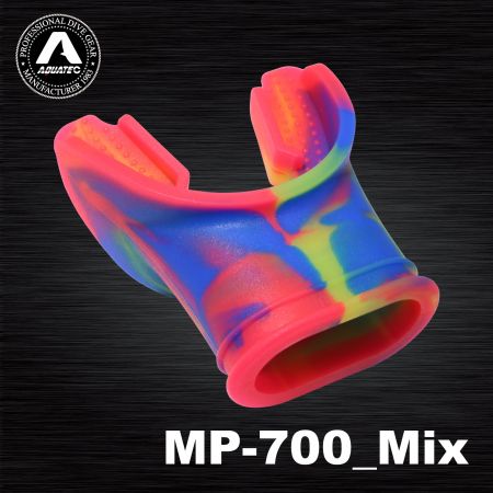 Aquatec MP-700 σιλικόνη αναπνευστήρας-Καμουφλάζ