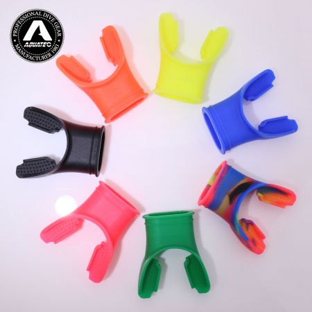 Aquatec MP-700 Στόμιο σιλικόνης - πολύχρωμο στόμιο κατάδυσης