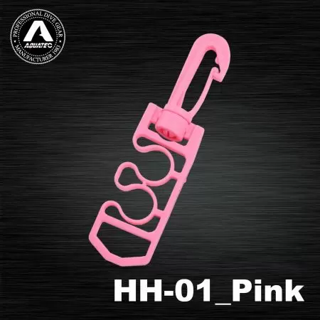 Clip de tuyau double Aquatec HH-01 pour bouteille de plongée