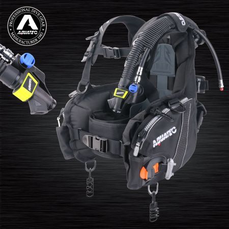2 Clips De Support Pour Tuyau De Plongée – Double BCD, Boucle Mousqueton, Accessoire Plongée - 5