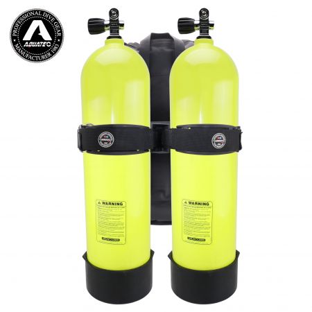 아쿠아텍 아틀라스 스쿠바 더블 탱크 BCD BC-66