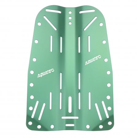 Placa de costas de arnês de bcd de mergulho técnico em alumínio