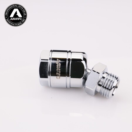 AQUATEC SW-15 180 fokos búvártömlő-adapter közeli nézete, 3. szög