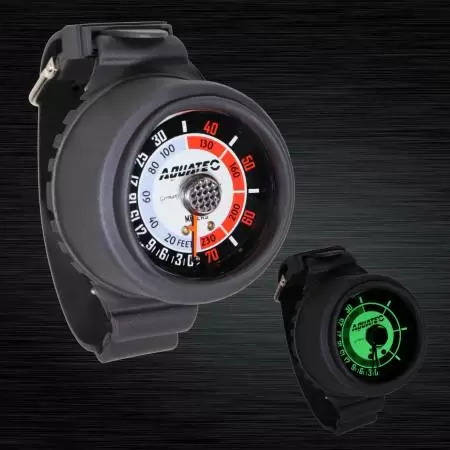 Scuba Depth Gauge - Aquatec Scuba Depth Gauge