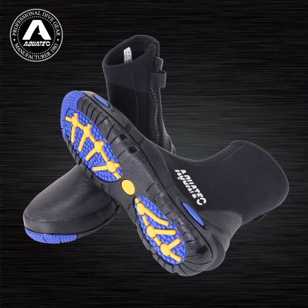 waterproof dive shoes - WB-040-6 Aquatec scuba diving boots