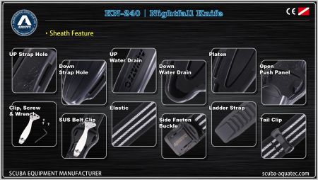 AQUATEC KN-240 Ергономічна ручка з ненависним покриттям деталі