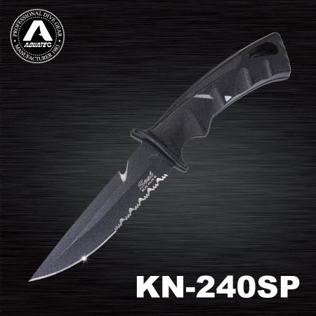 Міцний ніж з морської нержавіючої сталі AQUATEC KN-240 з антикорозійним покриттям