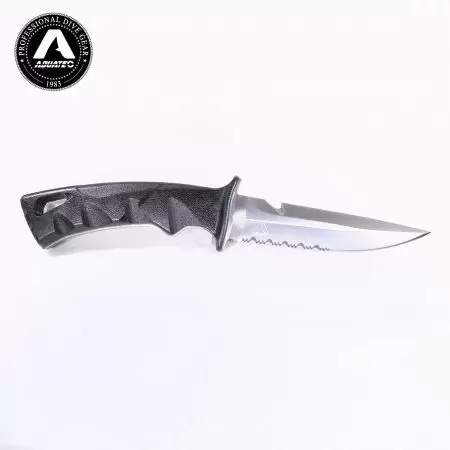 סכין עם ידית פחמן גרגירי G10 KN-240