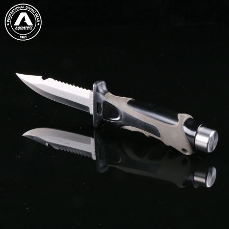 Nurkowy nóż tytanowy dla wojska