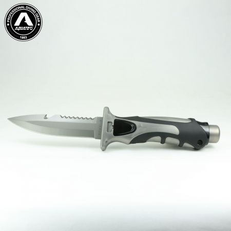 Cuchillo de buceo de titanio militar