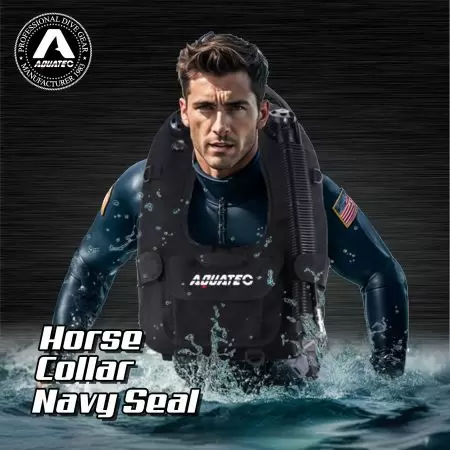 Navy Dive Horse Collar BCD - Navy Horse Collar BCD BC-002