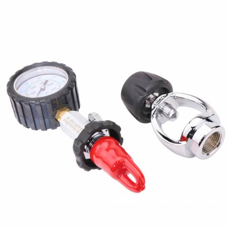 स्कूबा टैंक प्रेशर चेक करने वाला