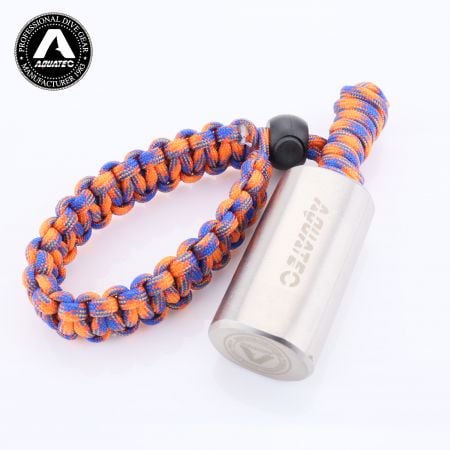 Paracord-Lanyard, Tauchrassel, Aquatec STR-200