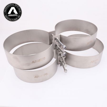 Двійний акваланг Aquatec TTC-420 з 316 сталі