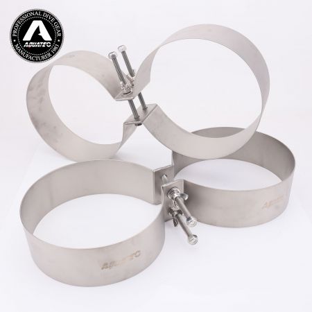 Комплект для занурення Aquatec TTC-420 з двійними циліндрами, колектором та спинкою