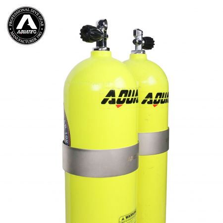 Високонапірний двійний комплект акваланга Aquatec TTC-420 12L / 15L для досвідчених дайверів