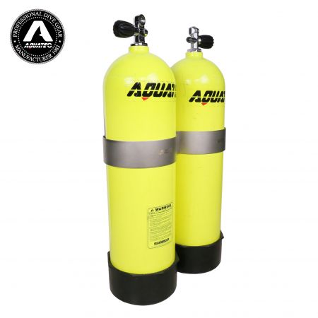 Алюмінієві та сталеві двійні балони для дайвінгу Aquatec TTC-420 доступні