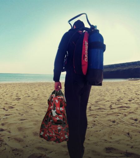 Diving Fin, Mask, Snorkel