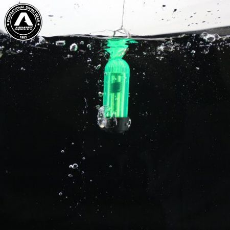 Cincin Kunci Tangki Mini Penyelaman Scuba dengan lampu LED