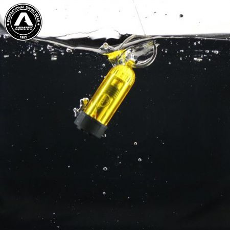 Scuba Duiken Mini Tank Sleutelhanger met LED-licht