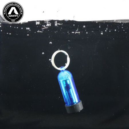 Búvárkodás Mini Tartály Kulcstartó LED fényekkel