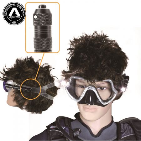 LED-1720 Interrupteur à bouton poussoir pour masque de plongée.