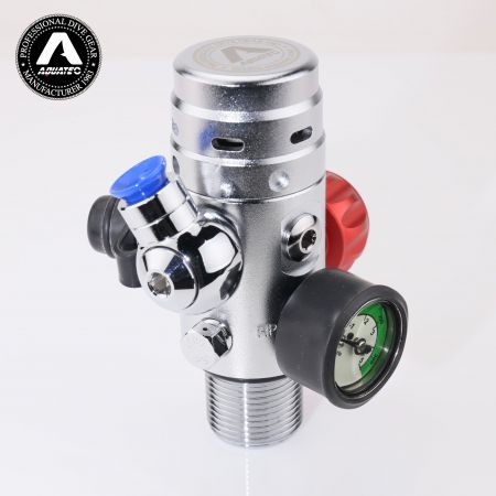 Aquatec TF-100 और TF-200 एकीकृत रेगुलेटर वाल्व स्कूबा टैंक वाल्व