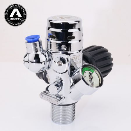 एक्वाटेक TF-100 और TF-200 एकीकृत नियामक वाल्व पहले स्तर के नियामक के साथ एकीकृत टैंक वाल्व