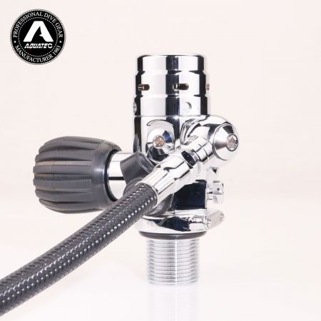 Aquatec TF-100 और TF-200 एकीकृत रेगुलेटर वाल्व स्कूबा बैलआउट सिस्टम