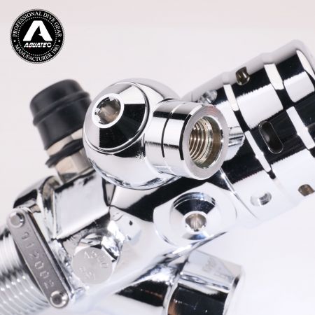 Aquatec TF-100 और TF-200 एकीकृत रेगुलेटर वाल्व तकनीकी डाइविंग के लिए डिज़ाइन किया गया