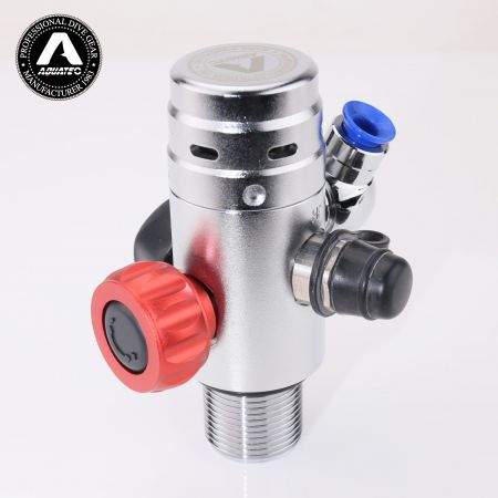 Aquatec TF-100 और TF-200 एकीकृत रेगुलेटर वाल्व स्कूबा टैंक वाल्व