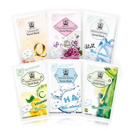 BIOCROWN Essence ansiktsmaske - Ønskes: Agenter og distributører for Facial Masks.