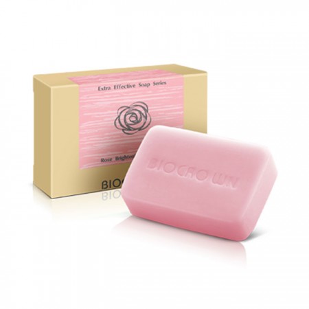 Handgemachte Seife mit aufhellender Rose und Feuchtigkeit