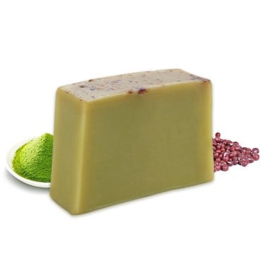 洗顔保湿ハンドメイド石鹸 - 抹茶あずき