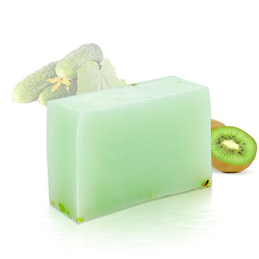 淨顏保濕手工皂 - 奇異果黃瓜