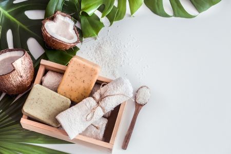 Siri sabun - Pengeluar label peribadi untuk mousse pembersihan intim