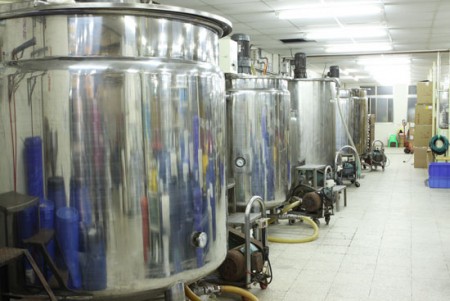 Heated Mixing Tank