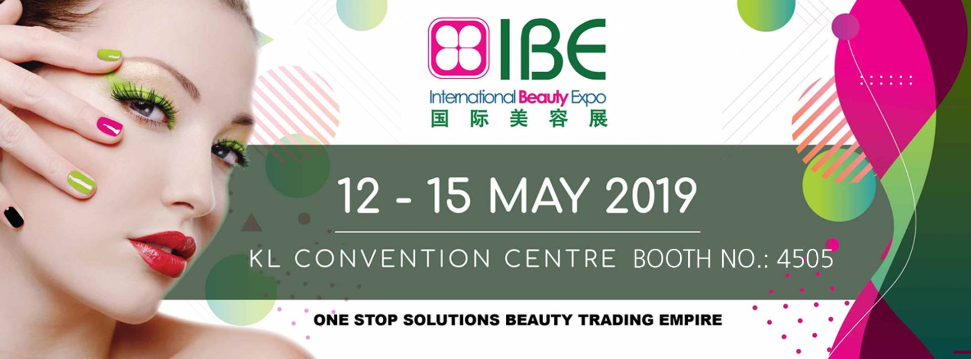 Internationale Beauty Expo Maleisië 2019