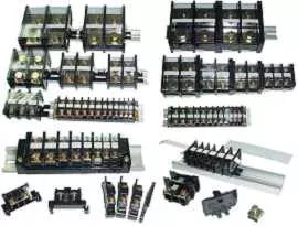 What is a Terminal Block: Types, How to Wire, & How to Choose - An example of a terminal block.
