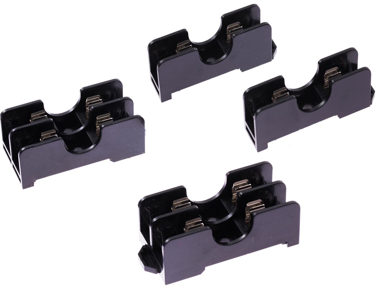 FB-601X 시리즈 6x30 600V 15A 35mm 트랙식 퓨즈 박스 - FB-6011 & FB-6012 6x30 600V 15a 35mm 트랙식 퓨즈 박스