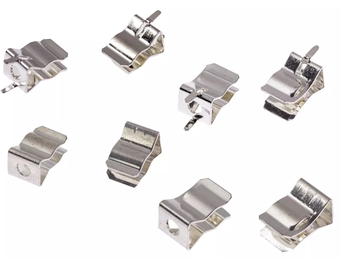 FC-4063BTXX 시리즈 퓨즈 클립 - FC-4063BTXX 시리즈 250V 10A 6x30mm 황동 퓨즈 클립 (광택 주석 도금)