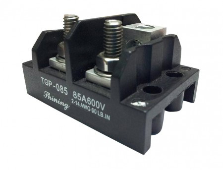 TGP-085-XXO スタッドボルト並列端子台 - TGP-085-02O スタッドボルト並列端子台