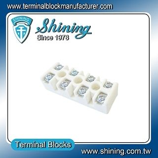 TC-6154B Panel Mounted 600V 15A 4Poles Ceramic Terminal Block
