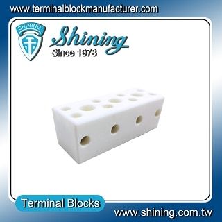 TC-6304A Panel Mounted 600V 30A 4Poles Ceramic Terminal Block - TC-6304A Panel Mounted 600 V 30 A 4Poles Ceramic Terminal Block