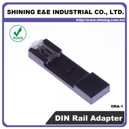 DRA-1 35 mm-es DIN sín adapter biztosítéktartóhoz - Biztosítéktartó DIN sín adapter (DRA-1)