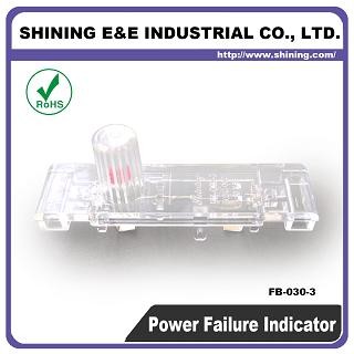 Petunjuk Indikator Kegagalan Pemutusan Daya FB-030-3 600V AC