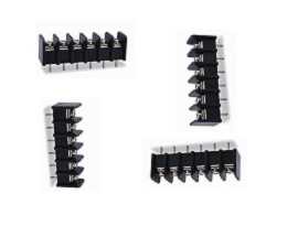 TBS-325XXCP Series PCB Type Single Row Barrier Terminal Blocks - TBS-32506CP Single Row Barrier Terminal Blocks