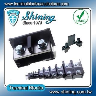 Dải đầu cuối TE-400 loại gắn trên ray Din 35mm 600V 400A - Khối đầu cuối Din Rail TE-400 400A