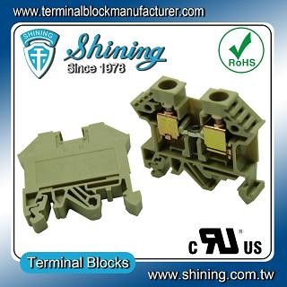 TF-10 Euro Type 10mm Feed Through Terminal Block - TF-10 Din Rail Mounted 10mm Terinal Block