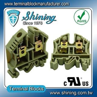 TF-16 Euro Type 16mm Feed Through Terminal Block - TF-16 Din Rail Mounted 16mm Terinal Block